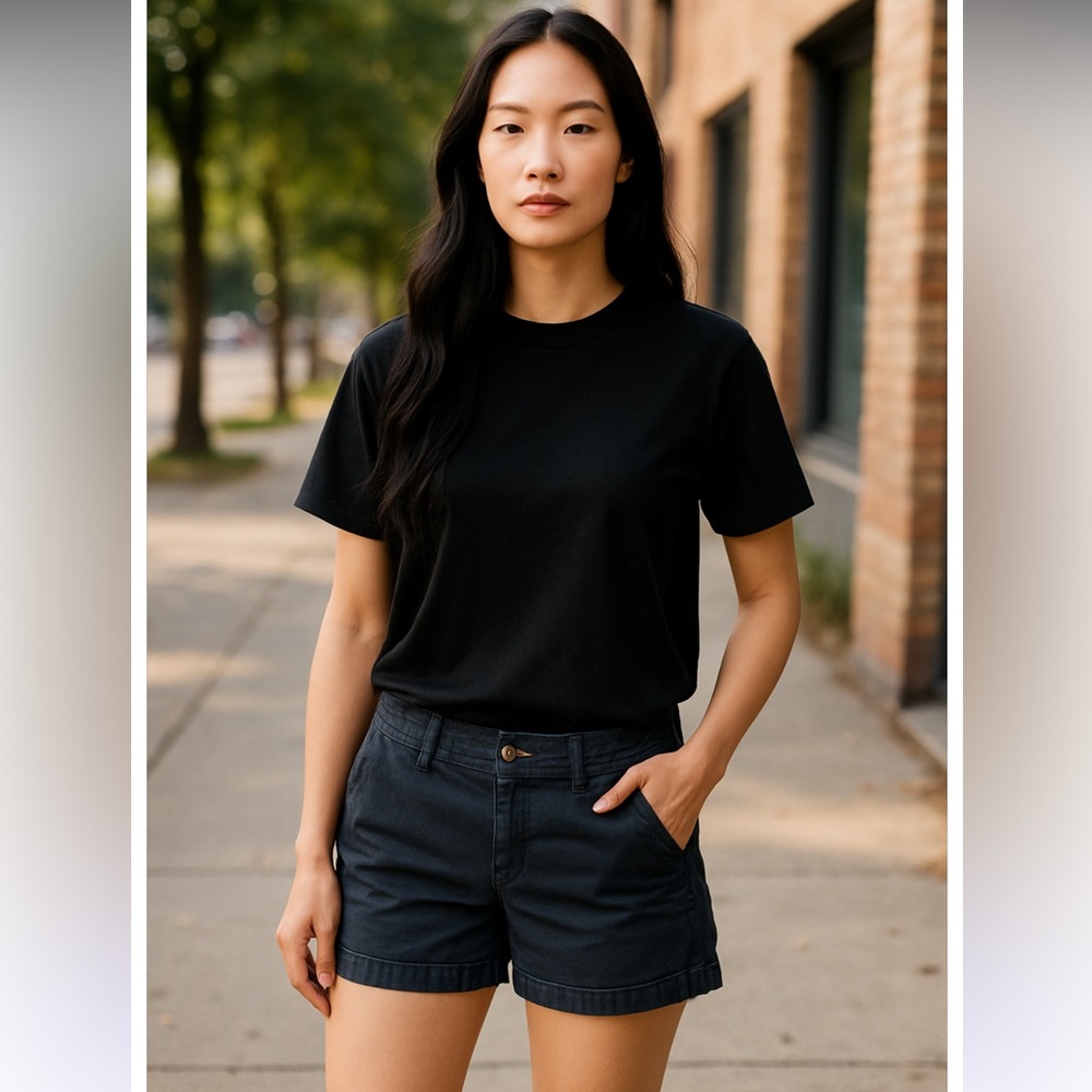 Levi's Black Cargo Shorts